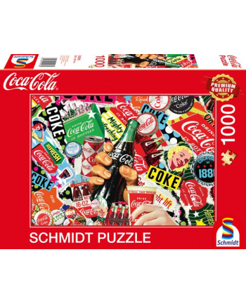 Schmidt Spiele Coca-Cola is it!, jigsaw puzzle (1000 pieces)