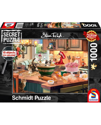 Schmidt Spiele Puzzle Steve Read: At the Kitchen Table (Secret Puzzle)