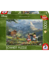 Schmidt Spiele Thomas Kinkade Studios: Disney - Mickey ' Minnie in the Alps, Jigsaw Puzzle (1000 pieces) - nr 3