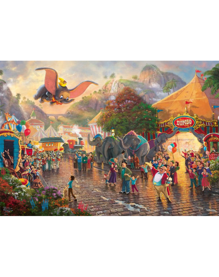 schmidt spiele Schmidt Games Thomas Kinkade Studios: Disney - Dumbo, Puzzle główny