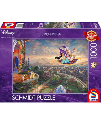 Schmidt Spiele Thomas Kinkade Studios: Disney - Aladdin, Jigsaw Puzzle (1000 pieces)