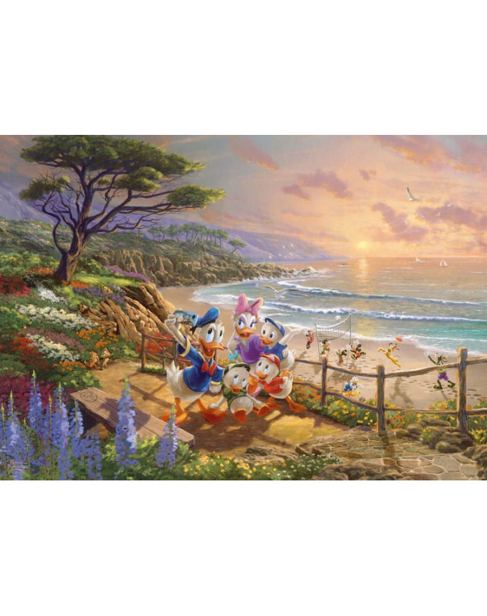 Schmidt Spiele Thomas Kinkade Studios: Disney - Donald and Daisy A Duck Day Afternoon, Jigsaw Puzzle (1000 pieces) główny