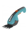 GARD-ENA Cordless Grass Shears ClassicCut Li, 3.6 volts, set with shrub blade (turquoise/Kolor: CZARNY, Li-ion battery 2.5 Ah) - nr 16