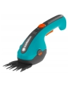 GARD-ENA Cordless Grass Shears ClassicCut Li, 3.6 volts, set with shrub blade (turquoise/Kolor: CZARNY, Li-ion battery 2.5 Ah) - nr 1