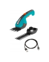 GARD-ENA Cordless Grass Shears ClassicCut Li, 3.6 volts, set with shrub blade (turquoise/Kolor: CZARNY, Li-ion battery 2.5 Ah) - nr 9