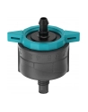 GARD-ENA Micro-Drip-System Adjustable End Drip Head 1-8 l/h, pressure-compensating (Kolor: CZARNY/turquoise, 5 pieces, model 2023) - nr 12