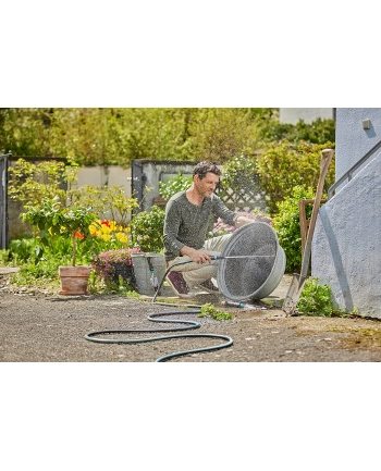 GARD-ENA EcoLine Hose 13mm (1/2''), 20 meters, with system parts (Kolor: CZARNY/beige, 65% made from recycled material)