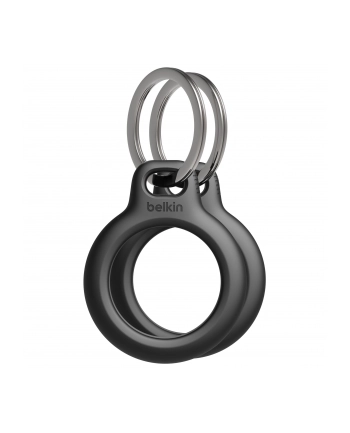 belkin Uchwyt breloczek do kluczy Secure Holder do AirTag - 2 pak, czarny