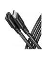 axagon BUCM32-CF05AB Kabel przedłużacz Gen2 USB-C - USB-C 0.5m, 5A, 20Gbps, PD 240W, oplot - nr 38