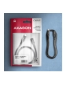 axagon BUCM32-CF15AB Kabel przedłużacz Gen2 USB-C - USB-C 1.5m, 5A, 20Gbps, PD 240W, oplot - nr 17