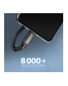 axagon BUCM32-CF15AB Kabel przedłużacz Gen2 USB-C - USB-C 1.5m, 5A, 20Gbps, PD 240W, oplot - nr 36
