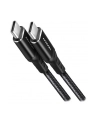 axagon BUCM-CM15AB Kabel USB-C - USB-C 2.0, 1.5m, PD 60W, 3A, ALU, oplot Czarny - nr 42