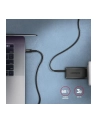 axagon BUCM-CM15AB Kabel USB-C - USB-C 2.0, 1.5m, PD 60W, 3A, ALU, oplot Czarny - nr 49