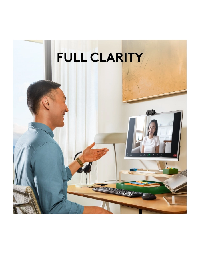 LOGITECH WEBCAM - Brio 100 Full HD Webcam - GRAPHITE - USB - N/A - EMEA28-935 główny