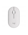 LOGITECH Pebble Mouse 2 M350s - TONAL WHITE - BT - N/A - EMEA-808 - DONGLELESS - nr 1