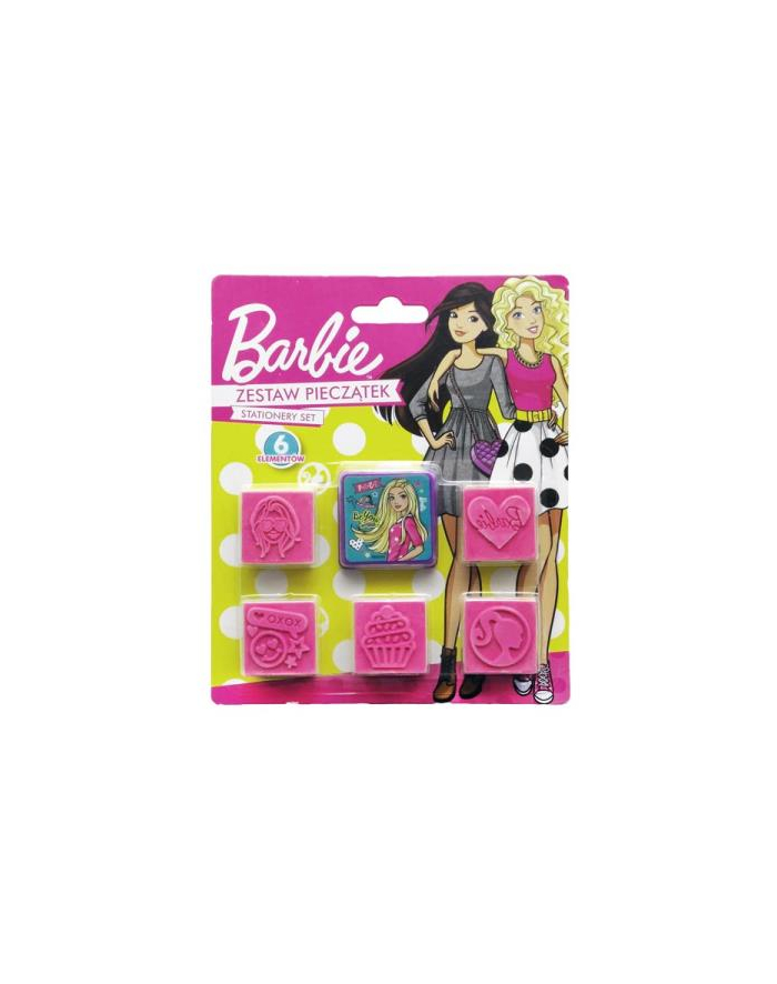 majewski Zestaw pieczatek Barbie główny