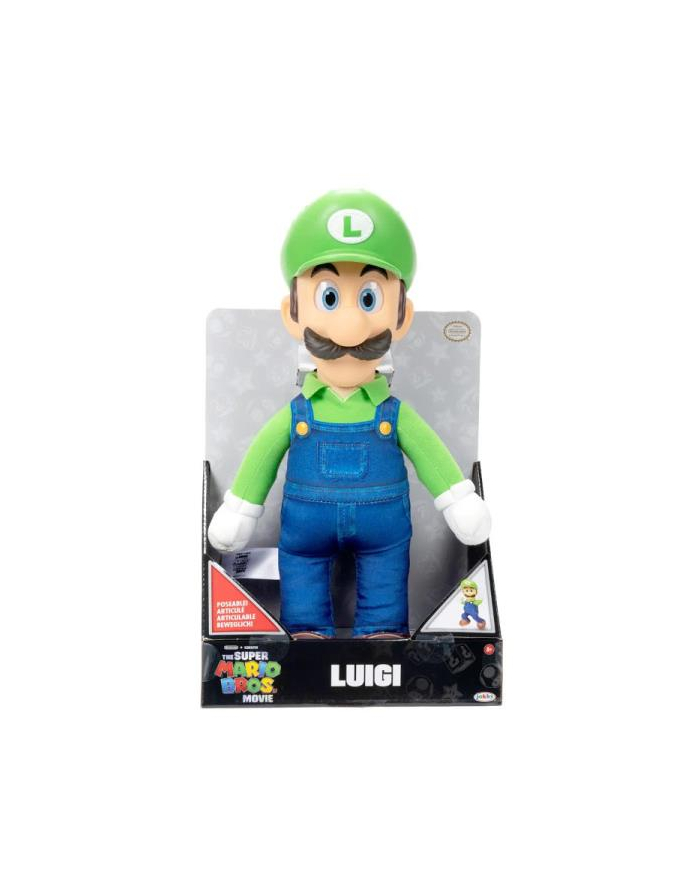 The Super Mario Bros Movie Plush Figurka Luigi 40cm 416284 Orbico główny
