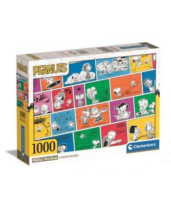 Clementoni Puzzle 1000el Compact Peanuts 39803
