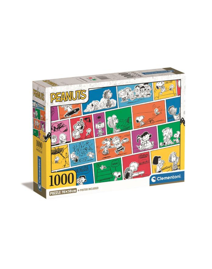 Clementoni Puzzle 1000el Compact Peanuts 39803 główny
