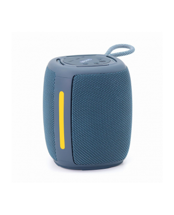 GEMBIRD Głośnik Bluetooth LED RMS 2x 5W niebieski