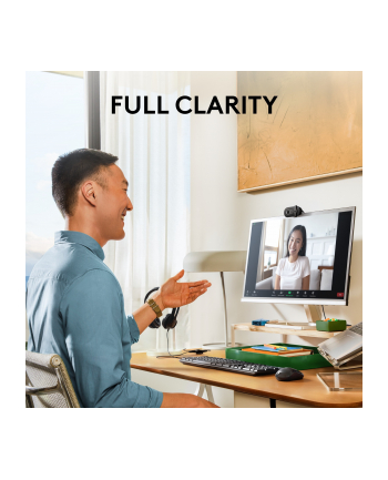 LOGITECH WEBCAM - Brio 100 Full HD Webcam - GRAPHITE - USB - N/A - EMEA28-935