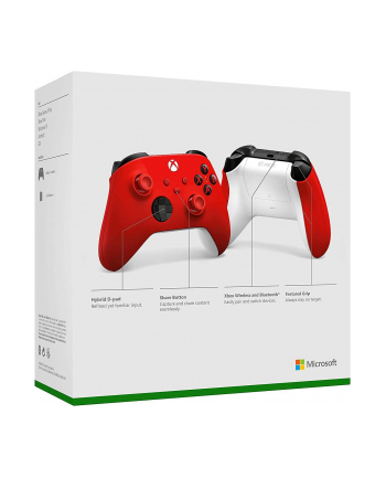 microsoft MS Xbox X Wireless Controller Pulse Red BREADTH (P)