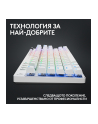 LOGITECH G PRO X TKL LIGHTSPEED Gaming Keyboard - WHITE - (US) INTL - 2.4GHZ/BT - N/A - EMEA28-935 - TACTILE - nr 4