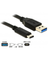DELOCK USB3.1 Kabel C -> A St/St 1.00m schwarz - nr 1