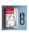 axagon BUCM2-CM10AB Kabel USB-C - USB-C, 1.0m 5A charging, ALU, 240W PD, oplot, USB2.0 - nr 11