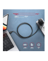 axagon BUCM2-CM25AB Kabel USB-C - USB-C, 2.5m 5A charging, ALU, 240W PD, oplot, USB2.0 - nr 42