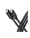 axagon BUCM2-CM30AB Kabel USB-C - USB-C, 3.0m 5A charging, ALU, 240W PD, oplot, USB2.0 - nr 34