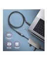 axagon BUCM32-CF05AB Kabel przedłużacz Gen2 USB-C - USB-C 0.5m, 5A, 20Gbps, PD 240W, oplot - nr 8