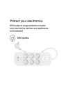 belkin Listwa przeciwprzepięciowa SurgePlus 6x Schuko 1xUSB-A 1xUSB-C 650J 2m - nr 15