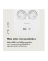 belkin Listwa przeciwprzepięciowa SurgePlus 8x schuko 1xUSB-A 1xUSB-C 900J 2m - nr 9