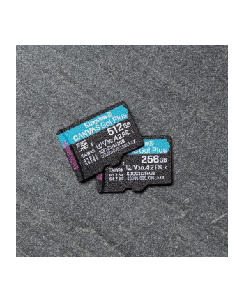 kingston Karta microSD 256GB Canvas Go Plus 170/90MB/s