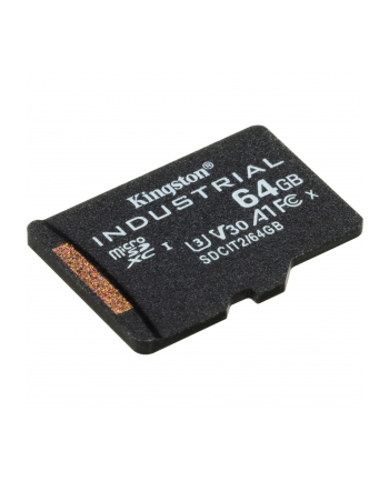 kingston Karta microSD 64GB CL10 UHS-I Industrial bez adaptera