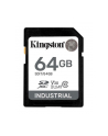 kingston Karta microSD 64GB CL10 UHS-I Industrial bez adaptera - nr 1