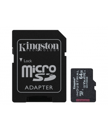 kingston Karta microSD 64GB CL10 UHS-I Industrial