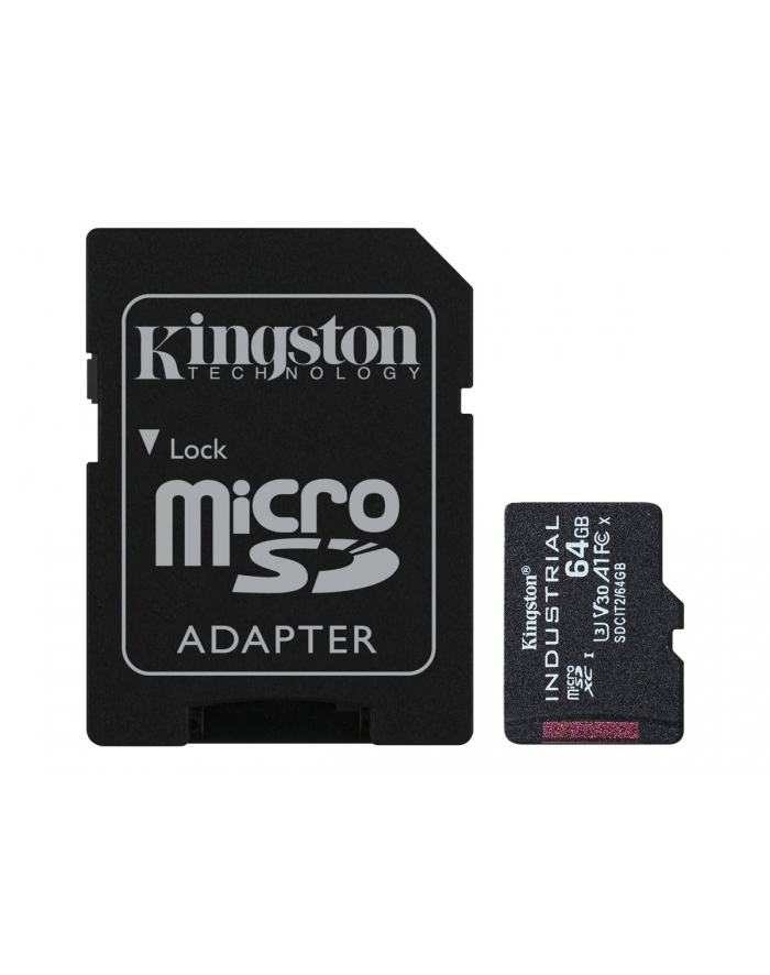 kingston Karta microSD 64GB CL10 UHS-I Industrial główny
