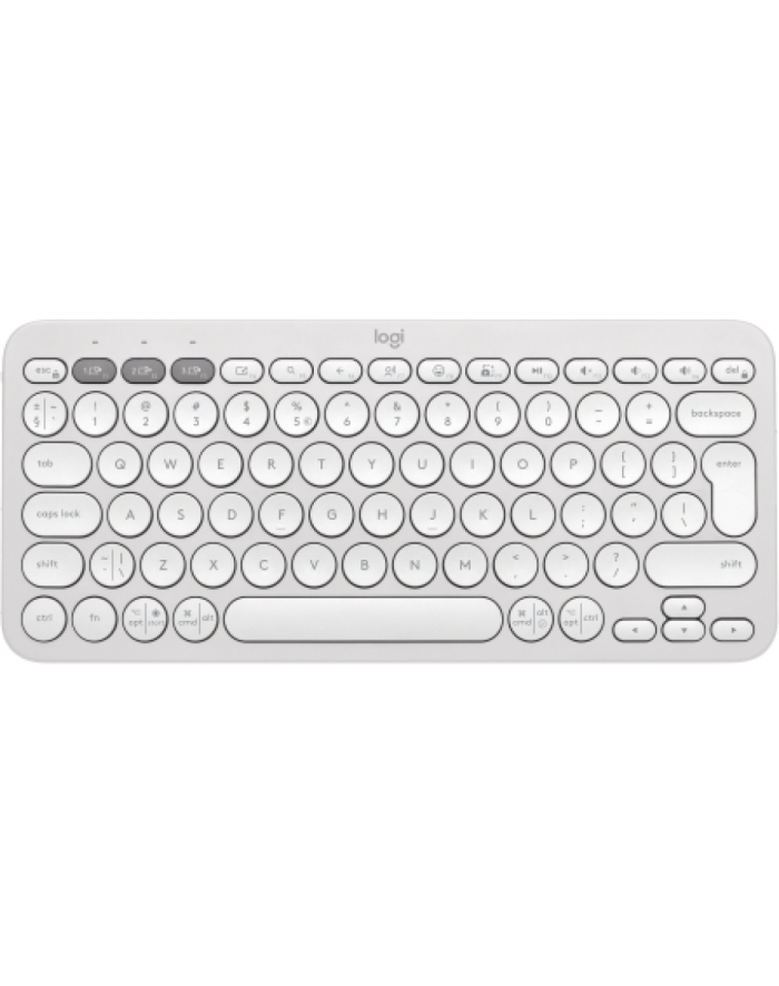 LOGITECH Pebble Keys 2 K380s - TONAL WHITE - (US) INTL - BT - N/A - INTNL-973 - UNIVERSAL główny