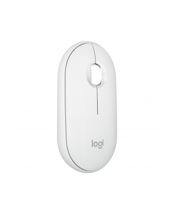 LOGITECH Pebble Mouse 2 M350s - TONAL WHITE - BT - N/A - EMEA-808 - DONGLELESS