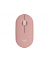 LOGITECH Pebble Mouse 2 M350s - TONAL ROSE - BT - N/A - EMEA-808 - DONGLELESS - nr 9