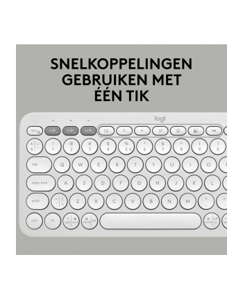 LOGITECH Pebble 2 Combo - TONAL WHITE - (US) INTL - 2.4GHZ/BT - N/A - INTNL-973 - UNIVERSAL