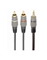 GEMBIRD Kabel 3.5mm stereo - 2xRCA 1.5m pozłacane złącza - nr 1