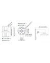 hikvision Uchwyt  HIKVISON DS-1473ZJ-135(BLK) - nr 7