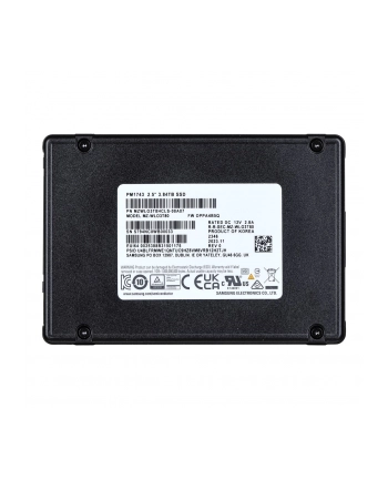 samsung semiconductor Dysk SSD Samsung PM1743 384TB U3 NVMe PCIe 50 MZWLO3T8HCLS-00A07 (DPWD 1)