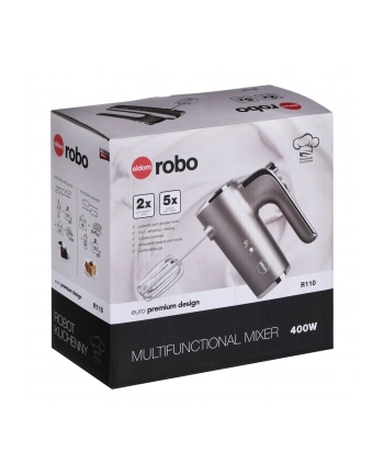 ELDOM ROBOT KUCHENNY ROBO, 400 W, PRZYCISK TURBO R