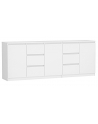 top e shop Komoda COSTA 1D3S+2D3S  biały - nr 5