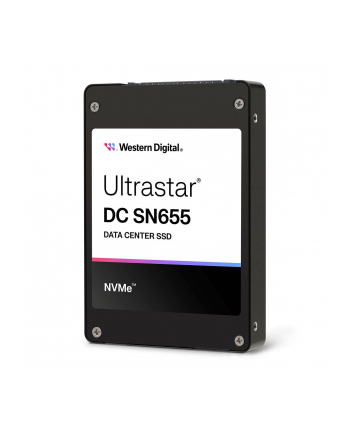 Dysk SSD Western Digital Ultrastar SN655 WUS5EA138ESP7E3 384TB U3 PCI ISE 0TS2461 (DWPD 1)
