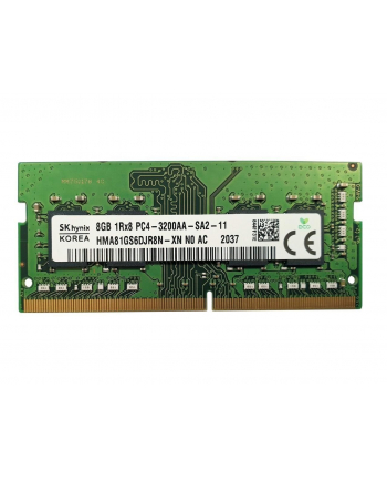 Hynix SO-DIMM 8GB DDR4 1Rx8 3200MHz PC4-25600 HMA81GS6DJR8N-XN
